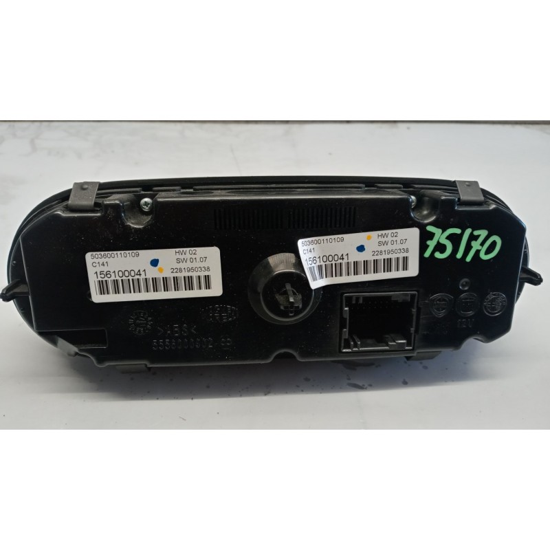 ALFA ROMEO AC CONTROL UNIT ALFA ROMEO Giulietta 2016> used