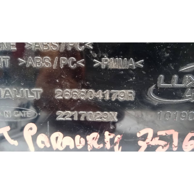 RENAULT ADDITIONAL LIGHT  RENAULT Zoe 2019> used