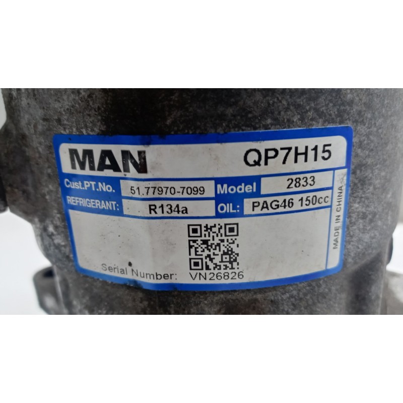 MAN COMPRESSORE ARIA CONDIZIONATA MAN TGX euro 6 usato