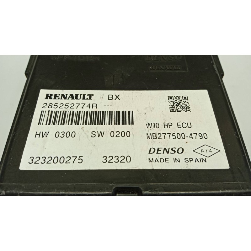 RENAULT VARIOUS CONTROL UNITS A  RENAULT Zoe 2019> used