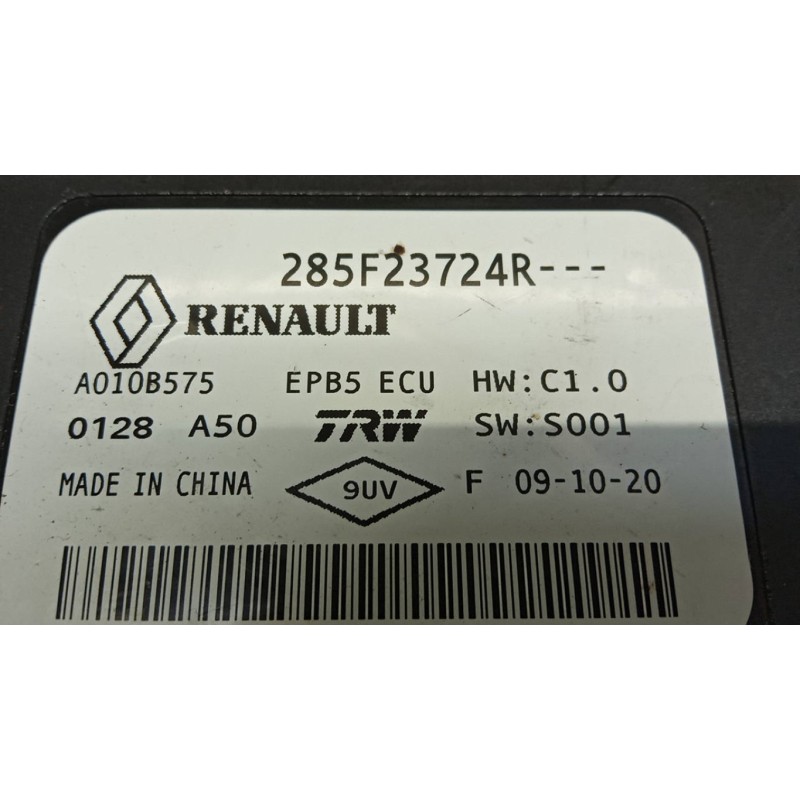 RENAULT VARIOUS CONTROL UNITS D  RENAULT Zoe 2019> used