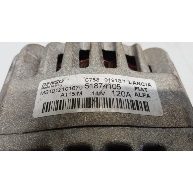 ALFA ROMEO ALTERNATOR ALFA ROMEO Giulietta 2016> used