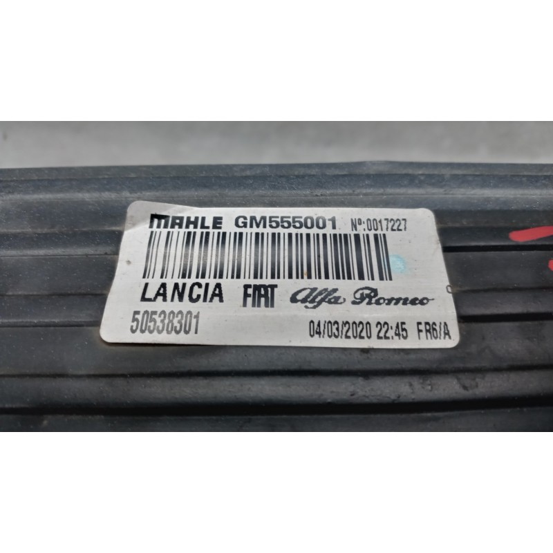 ALFA ROMEO INTERCOOLERS HEAT RADIATOR  ALFA ROMEO Giulietta 2016> used