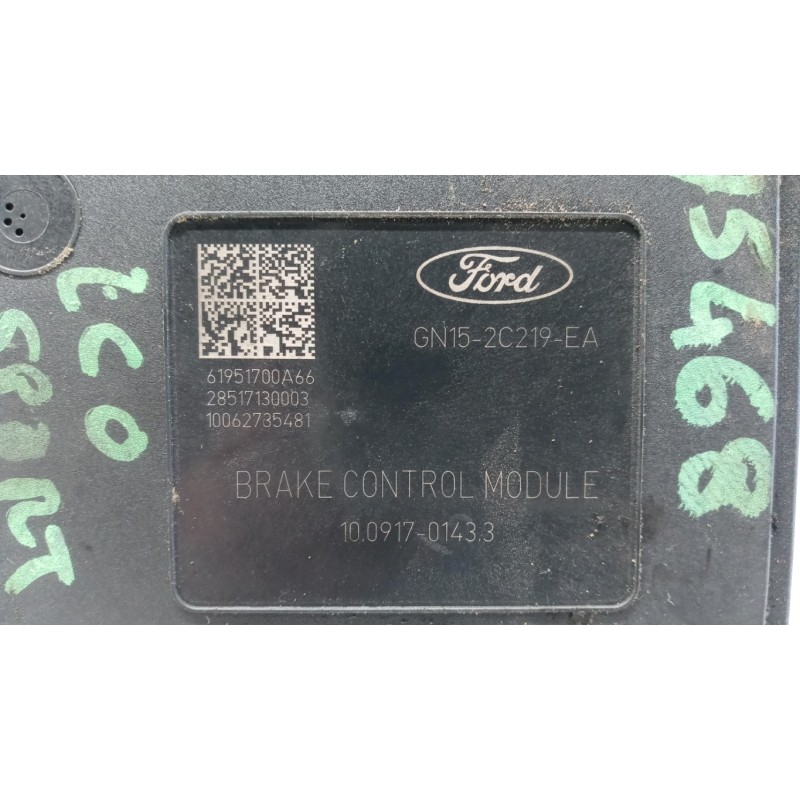FORD ABS SYSTEM FORD EcoSport 2018> used