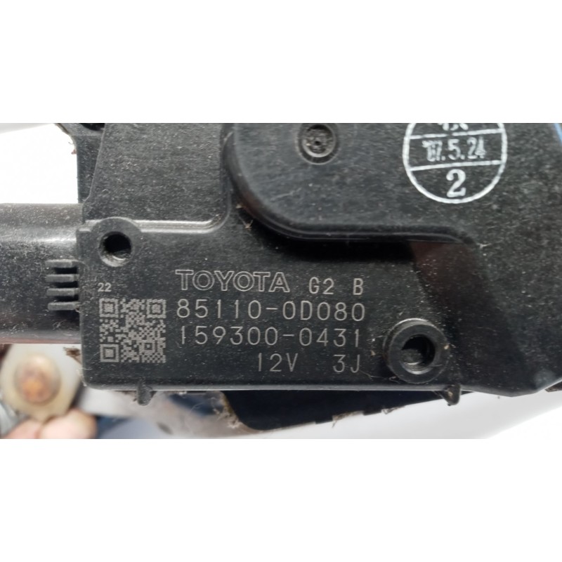 TOYOTA windshield wiper motor TOYOTA Yaris 2005>2008 used