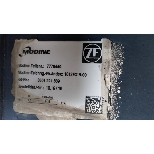 SCAMBIATORE DI CALORE MAN TGX euro 6 usato