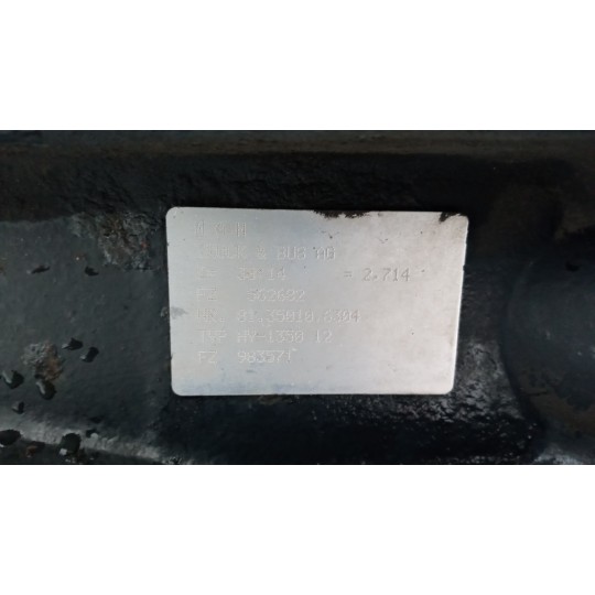 ASSALE POSTERIORE MAN TGX euro 6 usato