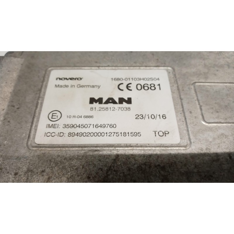 MAN CENTRALINE VARIE A MAN TGX euro 6 usato