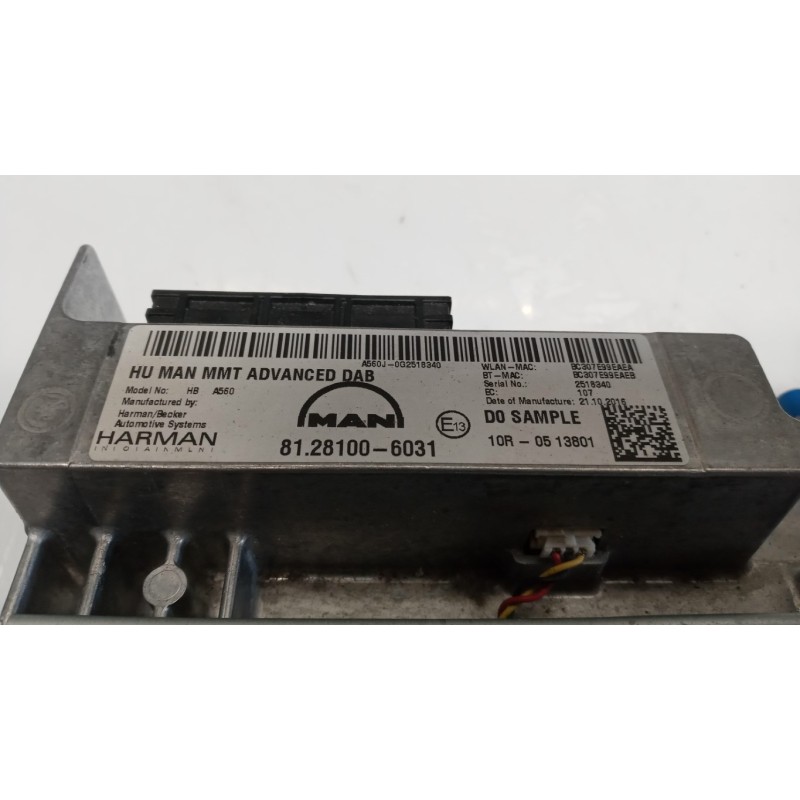 MAN VARIOUS DISPLAY  MAN TGX euro 6 used