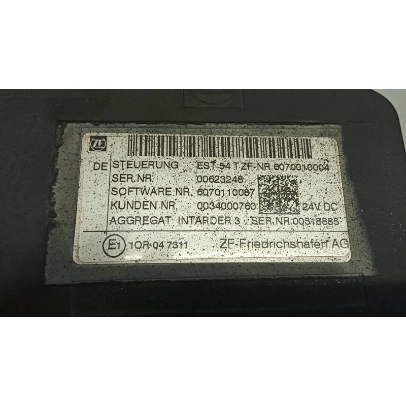 MAN VARIOUS CONTROL UNIT C MAN TGX euro 6 used