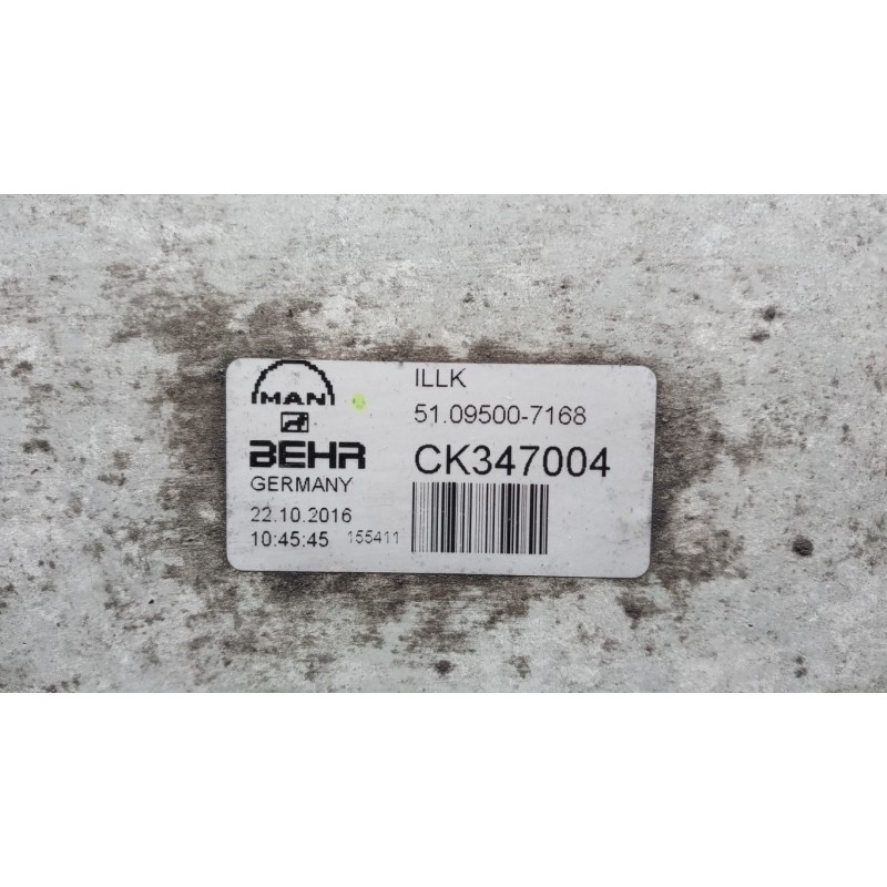 MAN SCAMBIATORE DI CALORE MAN TGX euro 6 usato