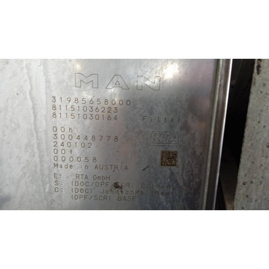 SILENCER MAN TGX euro 6 used