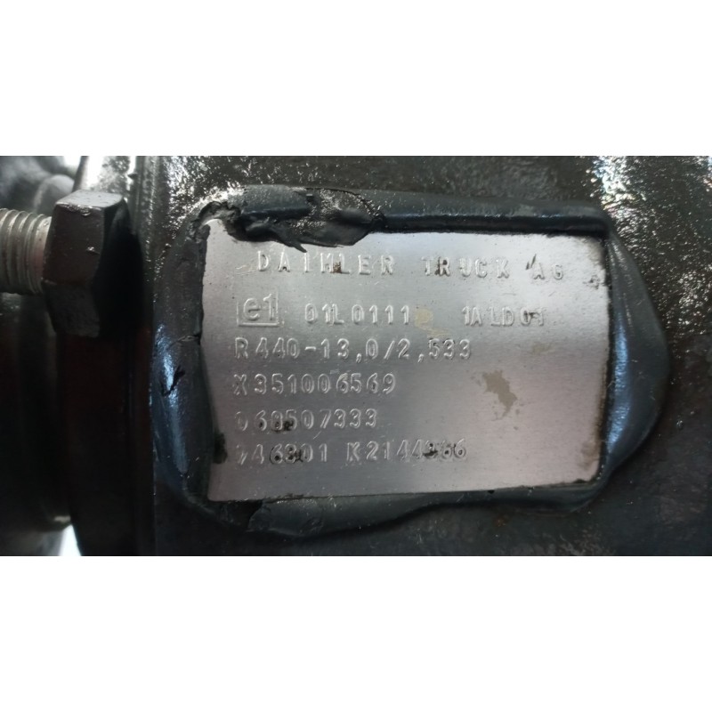 MERCEDES-BENZ truck GRUPPO DIFFERENZIALE POSTERIORE MERCEDES-BENZ truck Actros euro 6 2022> usato