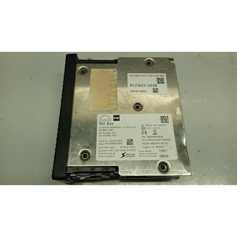 MAN VARIOUS CONTROL UNIT C MAN TGX euro 6 used