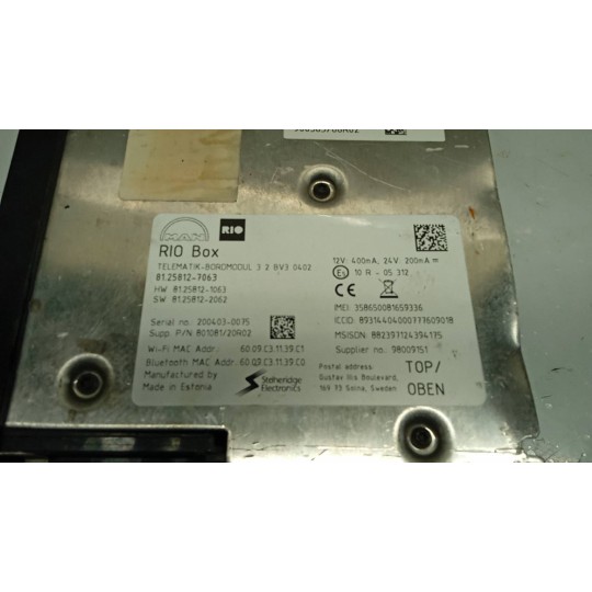 CENTRALINE VARIE C MAN TGX euro 6 usato