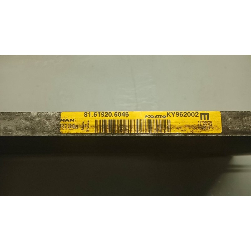 MAN RADIATORE CLIMATIZZATORE MAN TGX euro 6 usato