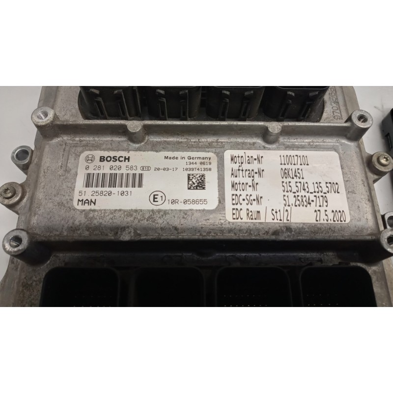 MAN CENTRALINA MOTORE MAN TGX euro 6 usato