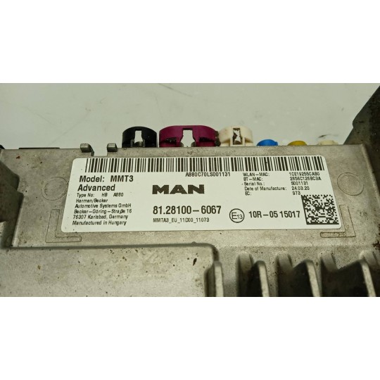 CAR RADIO MAN TGX euro 6 used