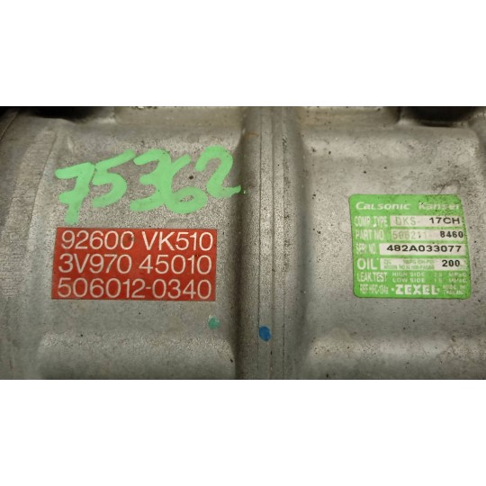 COMPRESSORE ARIA CONDIZIONATA NISSAN Navarra 2002>2004 usato