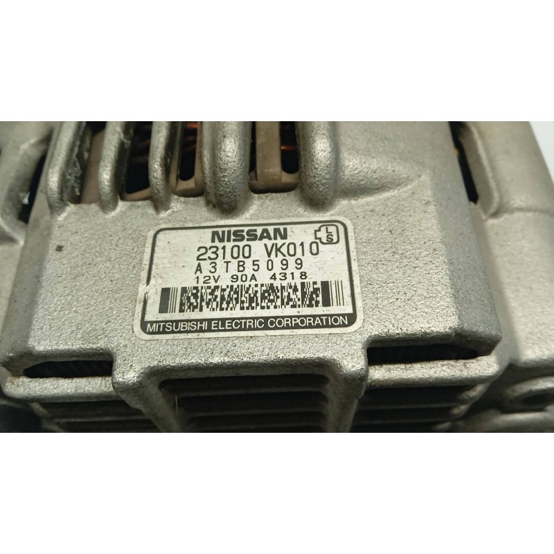 NISSAN ALTERNATOR NISSAN Navarra 2002>2004 used
