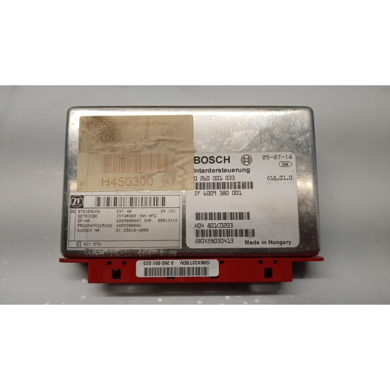 MAN VARIOUS CONTROL UNITS B  MAN TG-A 2000>2007 used