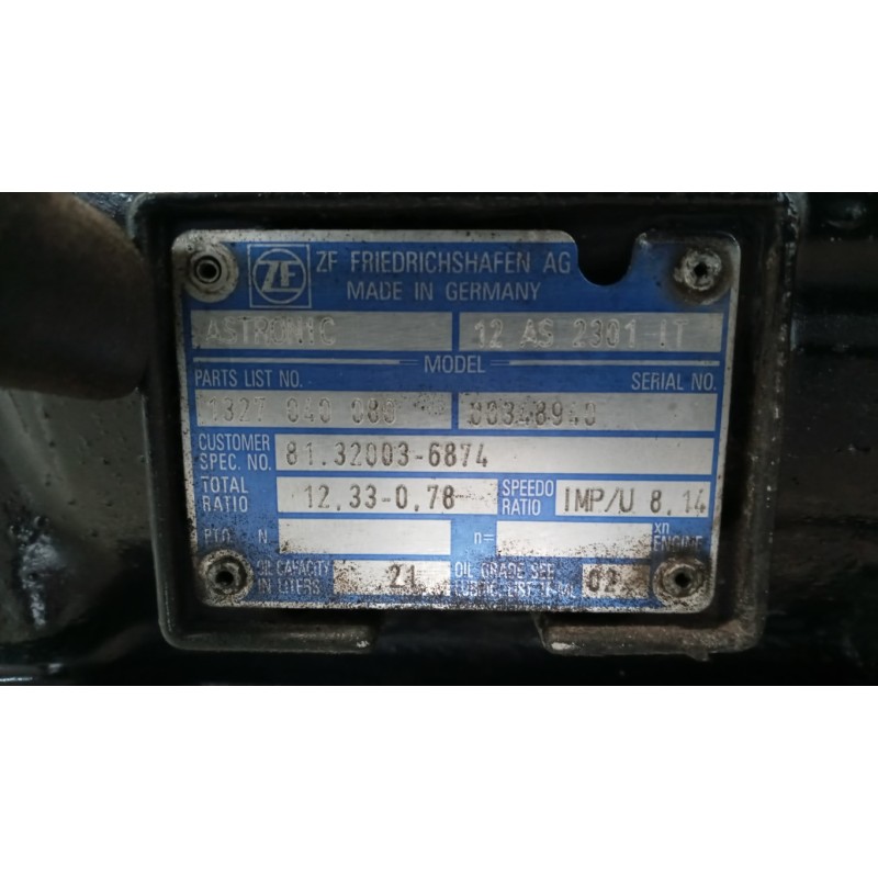 MAN CAMBIO MAN TG-A 2000>2007 usato