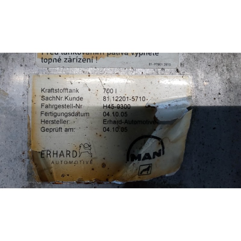 MAN FUEL TANK MAN TG-A 2000>2007 used