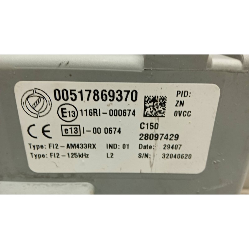 FIAT CENTRALINA MOTORE FIAT F.500 2007>2015 usato