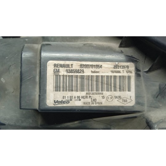 FRONT LEFT FLASHLIGHT  OPEL van Vivaro A 2006>2014 used