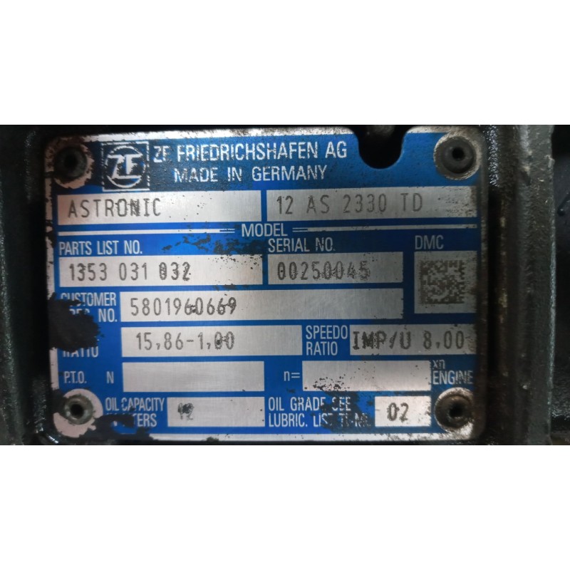 IVECO GEARBOXES  IVECO Stralis 2013> used