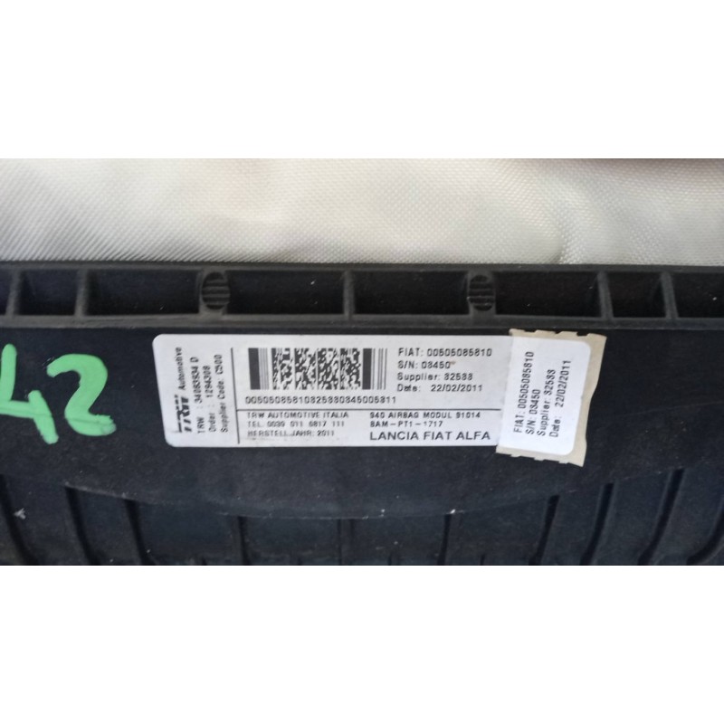 ALFA ROMEO KIT AIR BAG ALFA ROMEO Giulietta 2010>2016 usato