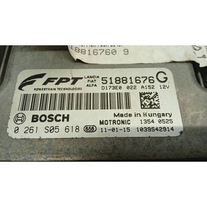 ALFA ROMEO ENGINE UNIT ALFA ROMEO Giulietta 2010>2016 used