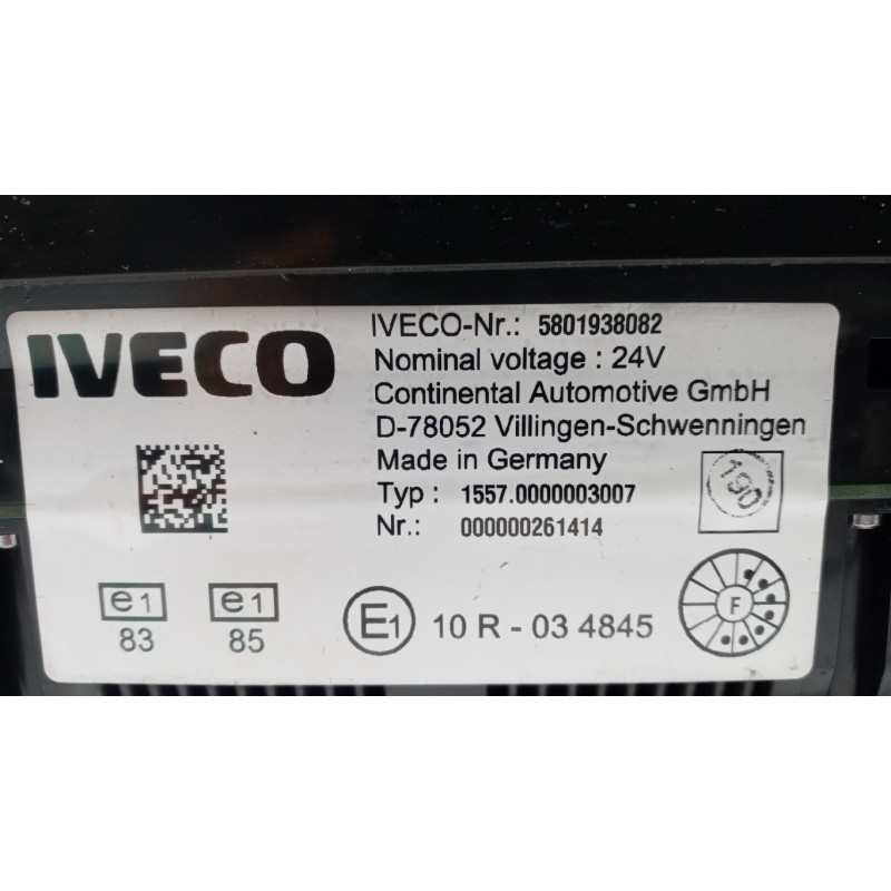 IVECO INSTRUMENT PANEL IVECO Stralis 2013> used