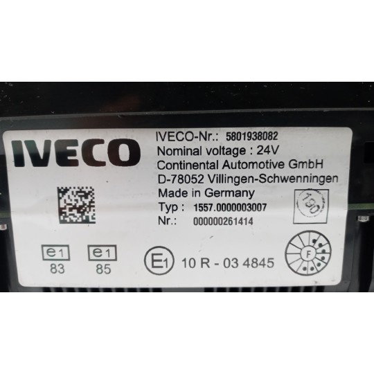 INSTRUMENT PANEL IVECO Stralis 2013> used