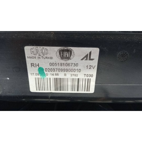RIGHT REAR LIGHT FIAT Doblo' 2009>2014 used