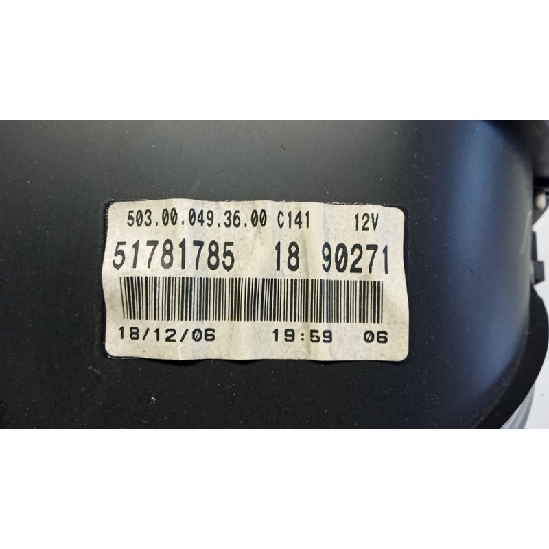 FIAT INSTRUMENT PANEL FIAT Panda 2003>2010 used