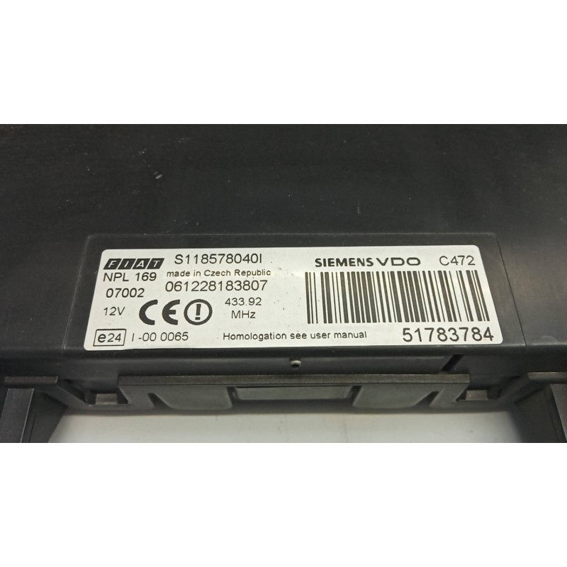 FIAT CENTRALINA MOTORE FIAT Panda 2003>2010 usato