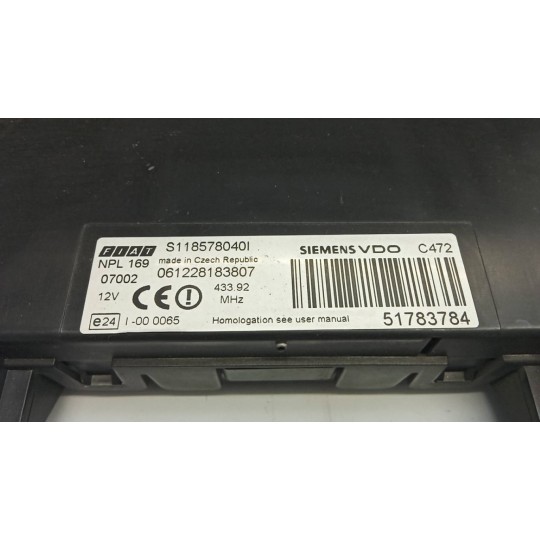 CENTRALINA MOTORE FIAT Panda 2003>2010 usato