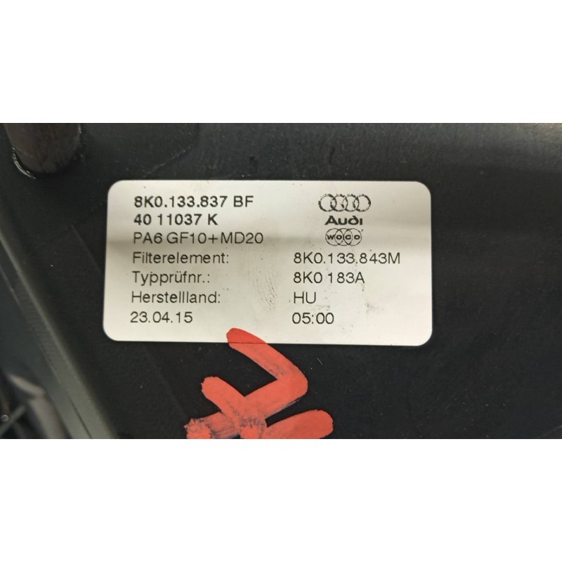 AUDI SCATOLA FILTRO AUDI A4 2011>2015 usato