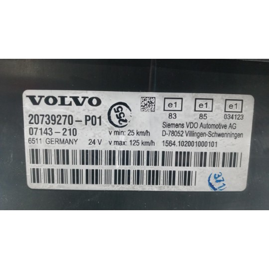 QUADRO STRUMENTI VOLVO truck FH13 usato