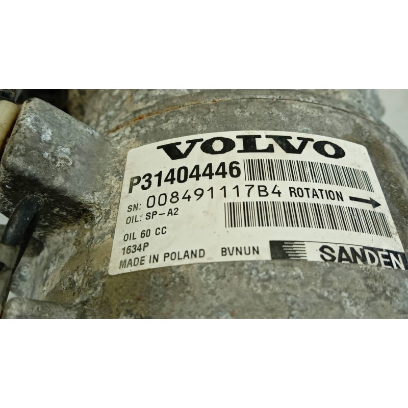 VOLVO COMPRESSORE ARIA CONDIZIONATA VOLVO V60 2013>2018 usato