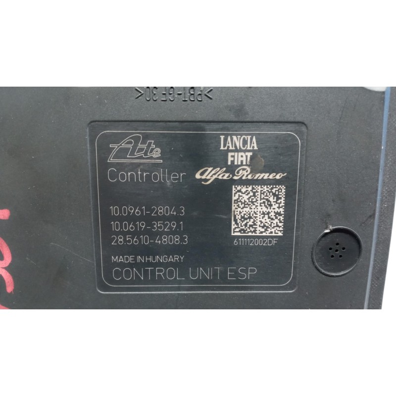 ALFA ROMEO ABS SYSTEM ALFA ROMEO Giulietta 2010>2016 used