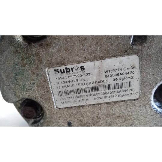 COMPRESSORE ARIA CONDIZIONATA TATA Telcoline Pick up usato