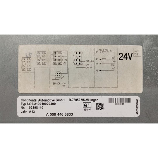 TACHIGRAFO MERCEDES BUS Citaro usato