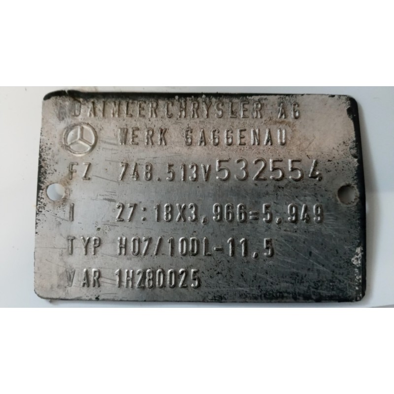 MERCEDES BUS GRUPPO DIFFERENZIALE POSTERIORE MERCEDES BUS O405 BUS usato