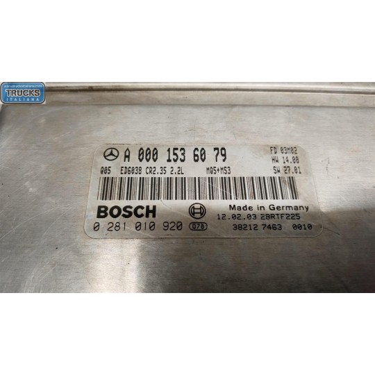 CENTRALINA MOTORE MERCEDES-BENZ van Sprinter 2001>2005 usato