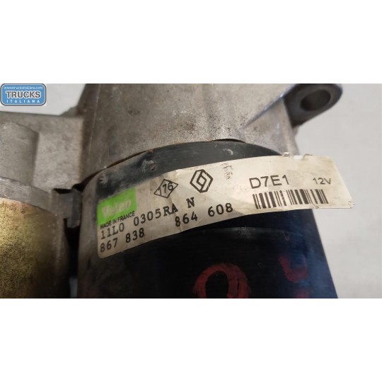 STARTER MOTOR RENAULT Clio 2001>2004 used