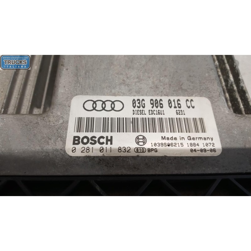 AUDI ENGINE UNIT AUDI A3 Sportback 2005>2008 used