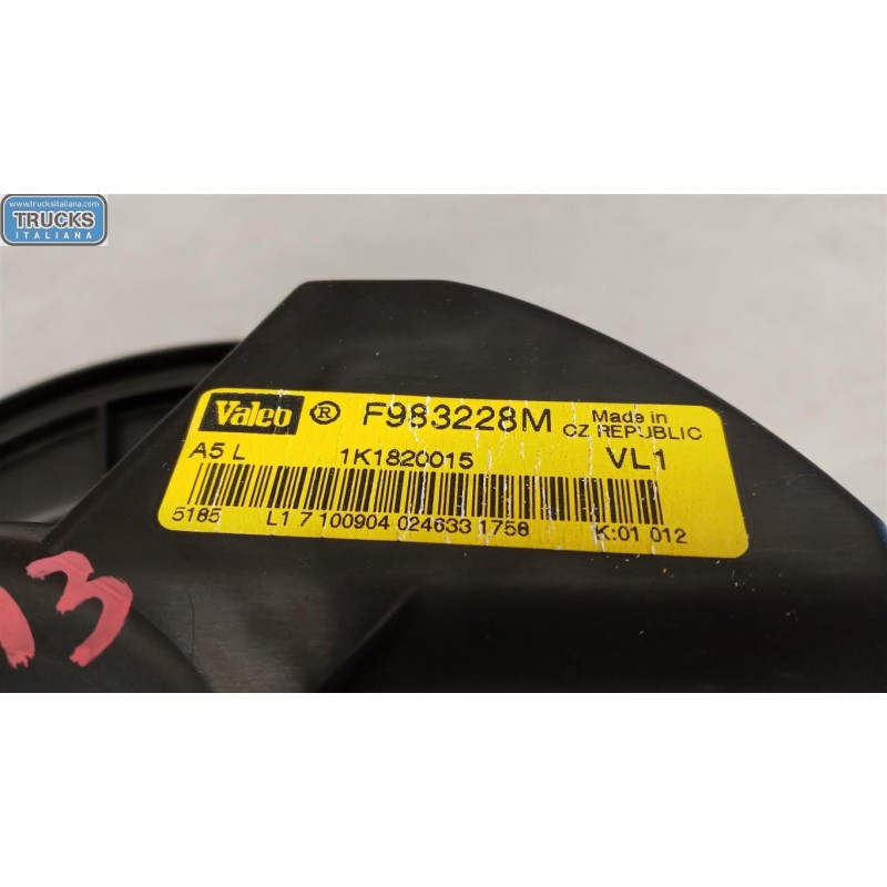 AUDI MOTORINO VENTILAZIONE INTERNA AUDI A3 Sportback 2005>2008 usato