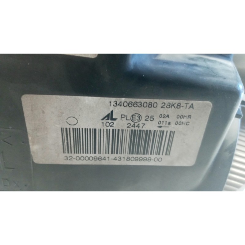 FIAT van RIGHT HEADLIGHT FIAT van Ducato 2006>2014 used